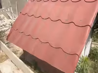 İt evi – taxta konstruksiya, iki girişli - Material: qalın taxta — Foto 2