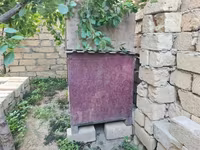 Taxta it evi (küpə) - Material: OSB tipli taxta lövhələrdən yığılmış — foto 3