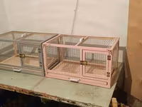 Dovşan,cücə,pişik,hamster,quş ve s kimi ev heyvanlari üçün qəfəsler — foto 2