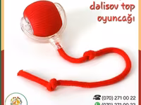 Ağıllı top oyunçağı (pişik və it üçün) Ev heyvanınızı darıxmağa — Foto 1