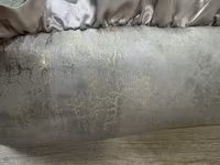 Ev heyvanları üçün yumşaq yataq – kvadrat formalı, yüksək bortlu, boz — Foto 2