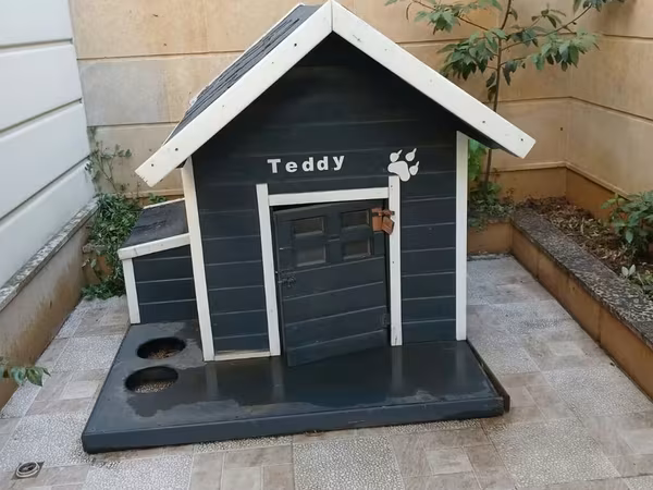 Taxta it evi (həyətyanı və ya balkon üçün uyğun) - Material