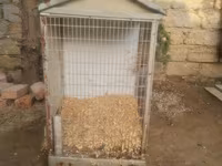Metall qəfəs – quşlar üçün heyvanlar üçün.dovşan quş yenot . - — foto 2