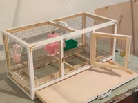 Dovşan,cücə,pişik,hamster,quş ve s kimi ev heyvanlari üçün qəfəsler — Foto 3