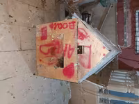 Taxta və metal damlı it evi - Material: korpus – qalın taxtadan; dam — 照片 1