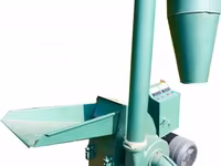 Moară-tocator profesional cu ciclon 11 KW, motor inclus — foto 2