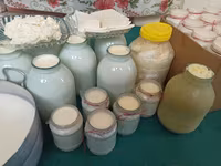 1 ltr --1 m 50 qəpik ( Süd ) 3 kq balon --4 m 50 qəpik (qatiq) 600 qr — foto 1