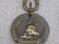 İt medalyonları (identifikasiya nişanı) satılır. Material: metal — Foto 3