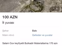 İt yuvası – orta və kiçik ölçülü itlər üçün - Material: qalın taxta — Foto 1