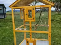 ✨ Əl işi qəfəs & yuvalar 🏠💛 🦜🐕🐓 Sevimli heyvanlar üçün rahat və — الصورة 3