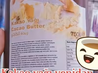 Dr. Gusto Kakao Yağı – 750 q - Tərkib: Saf kakao yağı (Cacao Butter) — 照片 3