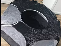 Portativ ev heyvanları üçün oyun və məhəccər çadırı - Material — Foto 1