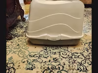 Qapalı pişik tualeti/kum qabı - Tam qapalı konstruksiya: çıxarılan — Foto 2