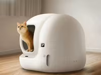 Petkit Pura Max 2 (P9902) – ağıllı avtomatik pişik tualeti Pişik — الصورة 1