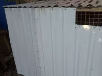 Metaldan və taxtadan hazırlanmış quşxana/kümes - Korpus: Dalğalı — foto 5