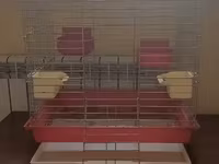 Клетка для птиц 705040 см (с кормушками) / Bird Cage — फ़ोटो 2
