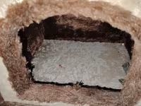 Pişik üçün oyun və istirahət kompleksi - Material: yumşaq plyuş/parça — الصورة 2
