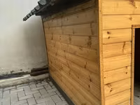 Taxta it evi - Material: təbii ağac panellər, möhkəm karkas - Ölçü — 照片 3