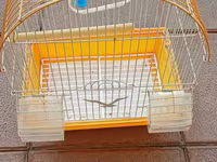 Quş qəfəsi – yarımdairəvi üst hissəli, metal barmaqlıqlı model — 照片 4