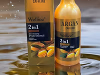 Wellice 2-in-1 Şampun seriyası Variantlar: - Argan + Kofein — 照片 2