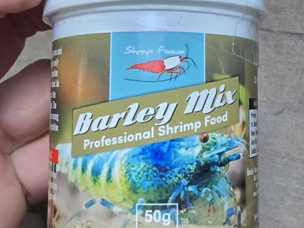 Profesional krevetka yemləri Shrimps Forever Barley Mix 50g - Tərkib