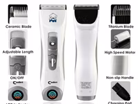 Codos 9600 – heyvanlar üçün professional tük/kürk kəsən maşın — الصورة 2