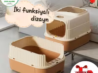 Məhsul: İki funksiyalı BioTualet – pişiklər üçün qapalı qum qutusu — foto 2