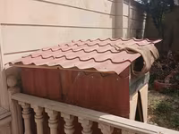 It həyətyanı sahə üçün böyük ölçülü it evi - Material: taxta karkas — फ़ोटो 2