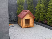 Taxta it evi - Material: keyfiyyətli təbii ağac (taxta panellər) — 照片 2