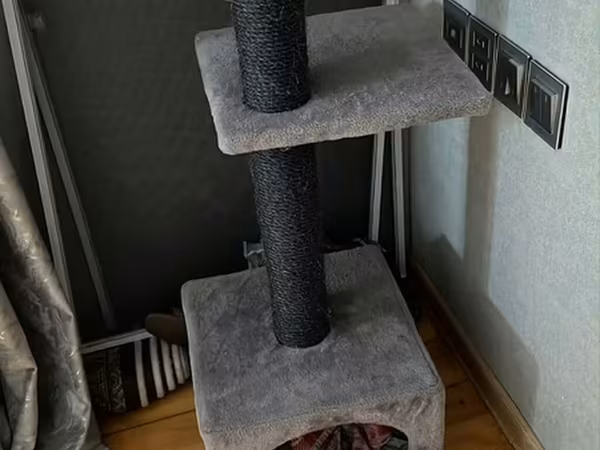 Pişik daraq/qalxma kompleksi – çoxfunksiyalı pişik ağacı - Material