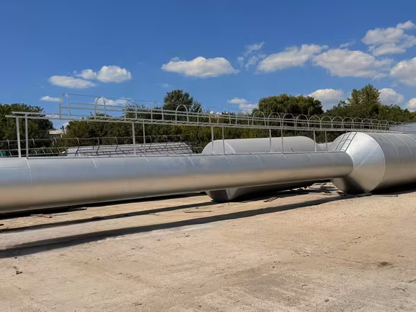 Turn de apă metalic- producere și instalare