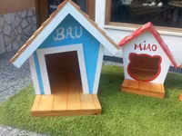 İstənilən növ it evlərinin sifarişi qəbul olunur.Materiallar taxtadan — الصورة 1