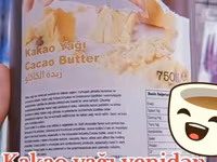 Dr. Gusto Kakao Yağı – 750 q - Tərkib: Saf kakao yağı (Cacao Butter) — 照片 1