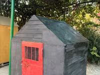 Taxta quşxana/saya satılır - Material: qalın taxta karkas, üzəri — photo 3