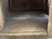 Taxta it evi - Material: tamamilə taxtadan yığma karkas, üstü dalğalı — Foto 2