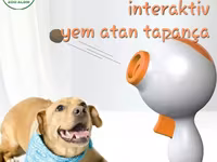 Pişik və itlər üçün qeyri- adi, interaktiv oyuncaq yem tapançasına nə — фото 1