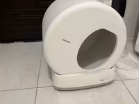 Avtomatik pişik tualeti – OBOBAY smart qum kabinəsi - Qapalı baraban — Foto 2