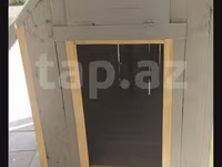 Məhsul: It yuvası - Material: Taxta karkas, möhkəm metal/profilli dam — Foto 1