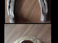 1. Подкова лошадиная весит 1кг 2. Подкова лошадиная весит пол кило — foto 3