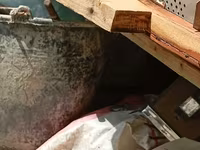 Arıçılıq üçün taxta arı pətəyi - Material: qalın taxta, ön hissədə — फ़ोटो 2
