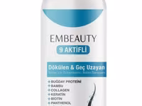 EMBEAUTY 9 Aktivli – Dökülən və gec uzayan saçlar üçün dolğunlaşdırıcı — Foto 1