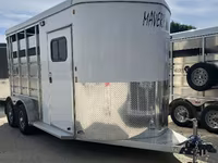 2027 Maverick Trailers 2H Lite Bumper Pull Horse Trailer — फ़ोटो 1