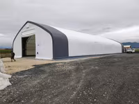Промышленный палаточный павильон 15,25 x 36,6 x 4,5 (8,015 м / Промышленный цех 15,25 x 36,6 x 4,5 м — फ़ोटो 5