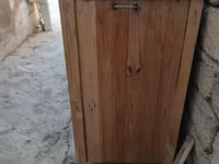 Taxta qəfəs/damlıq – quşlar və ya kiçik heyvanlar üçün - Material — 照片 2